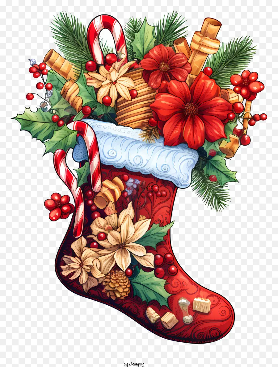 Meia Do Natal，Decorações De Natal PNG