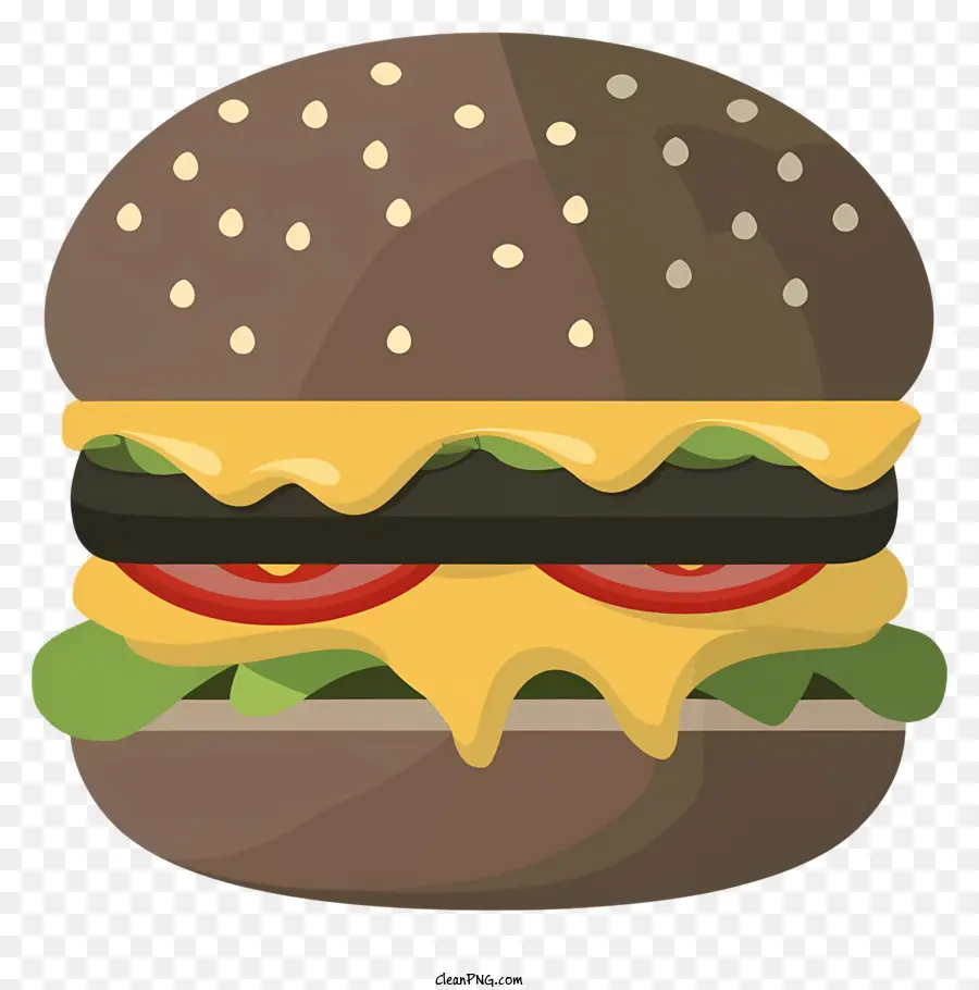 Hamburger，Pão PNG