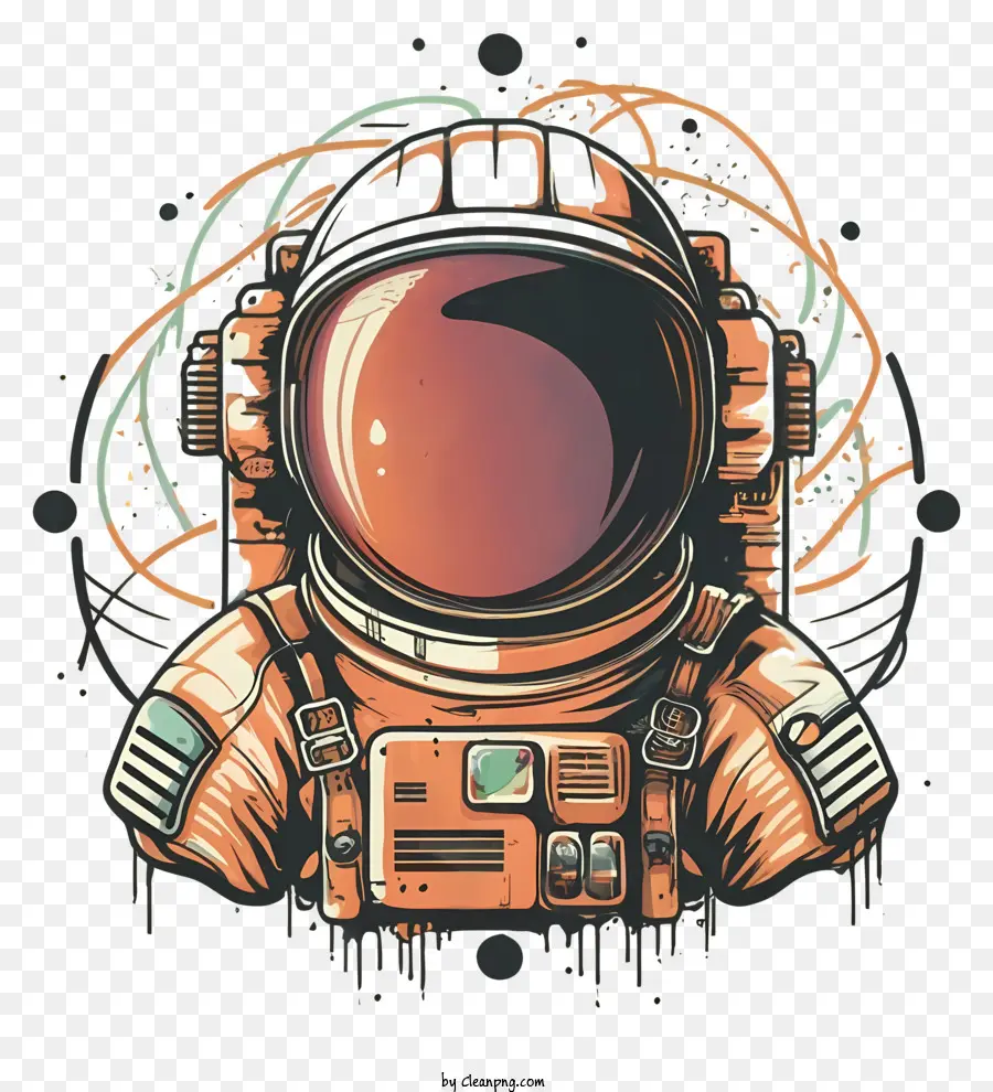 Astronauta，Capacete PNG