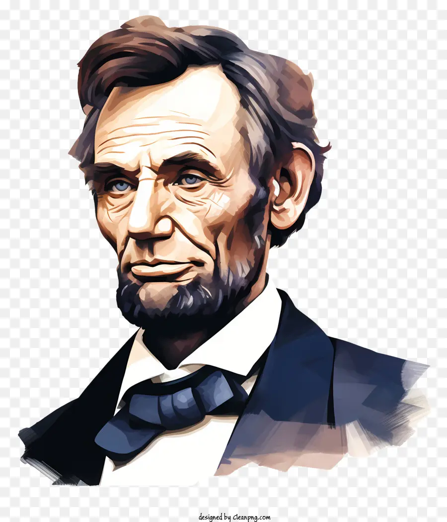Abraham Lincoln，Pintura De Retrato PNG