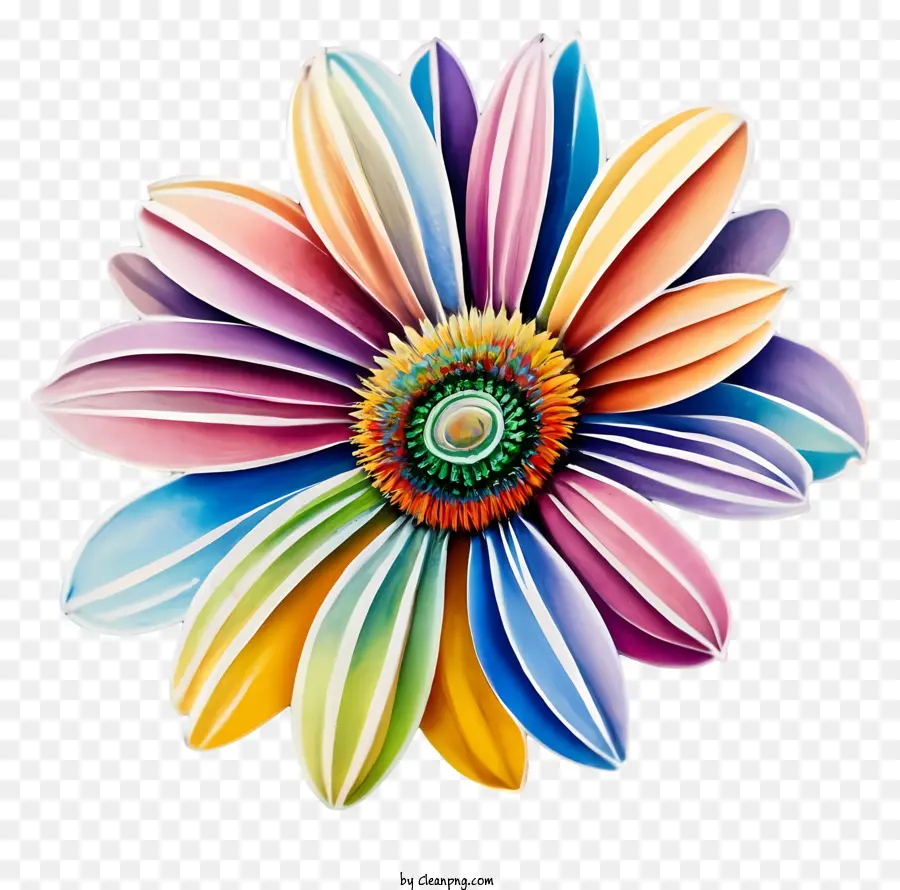 Flores Coloridas，Flor De Papel PNG