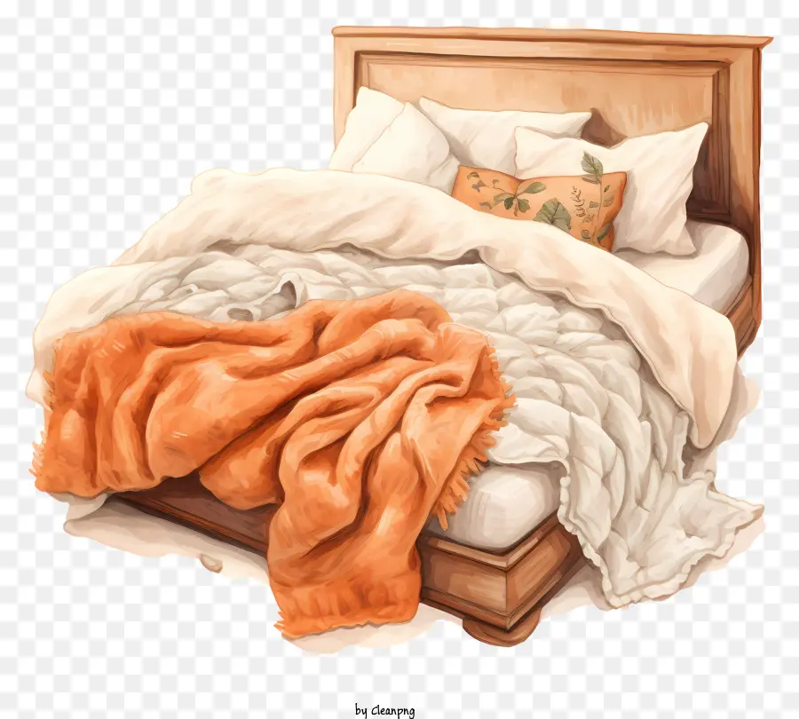 Cama，Cobertor PNG