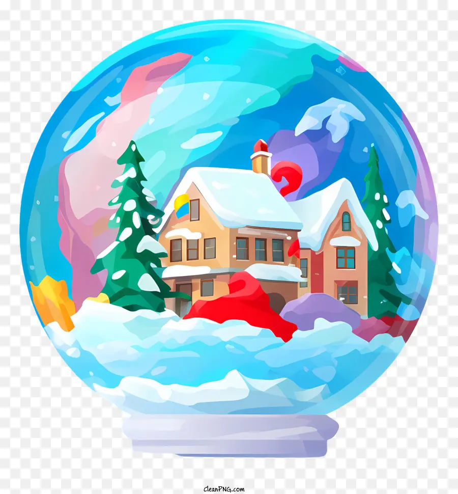 Globo De Neve，Boneco De Neve PNG