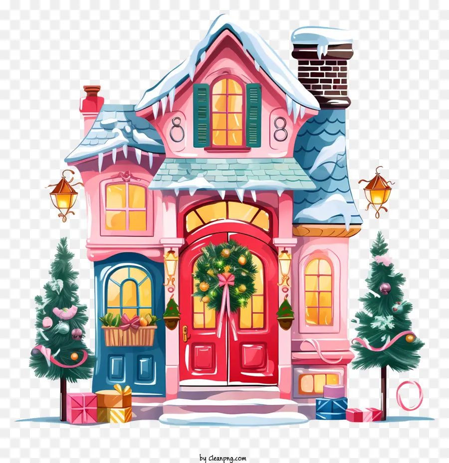 Casa De Natal，Casa Nevada PNG