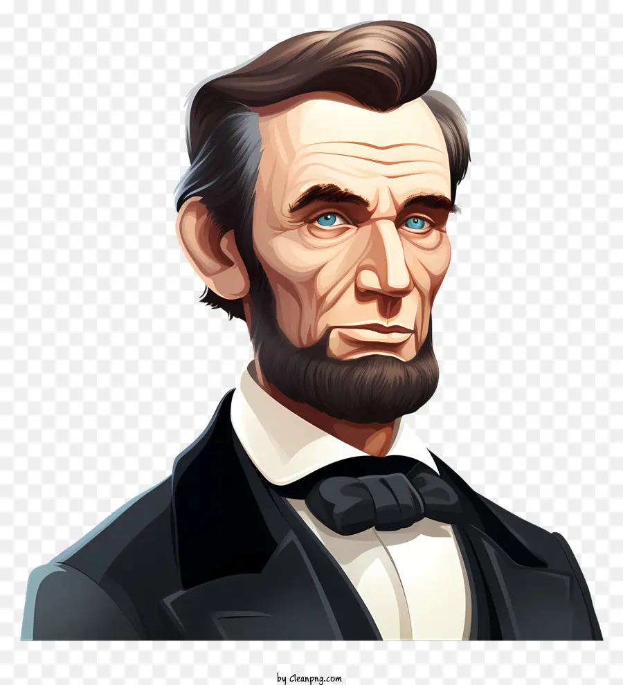 Abraham Lincoln，Traje Formal PNG