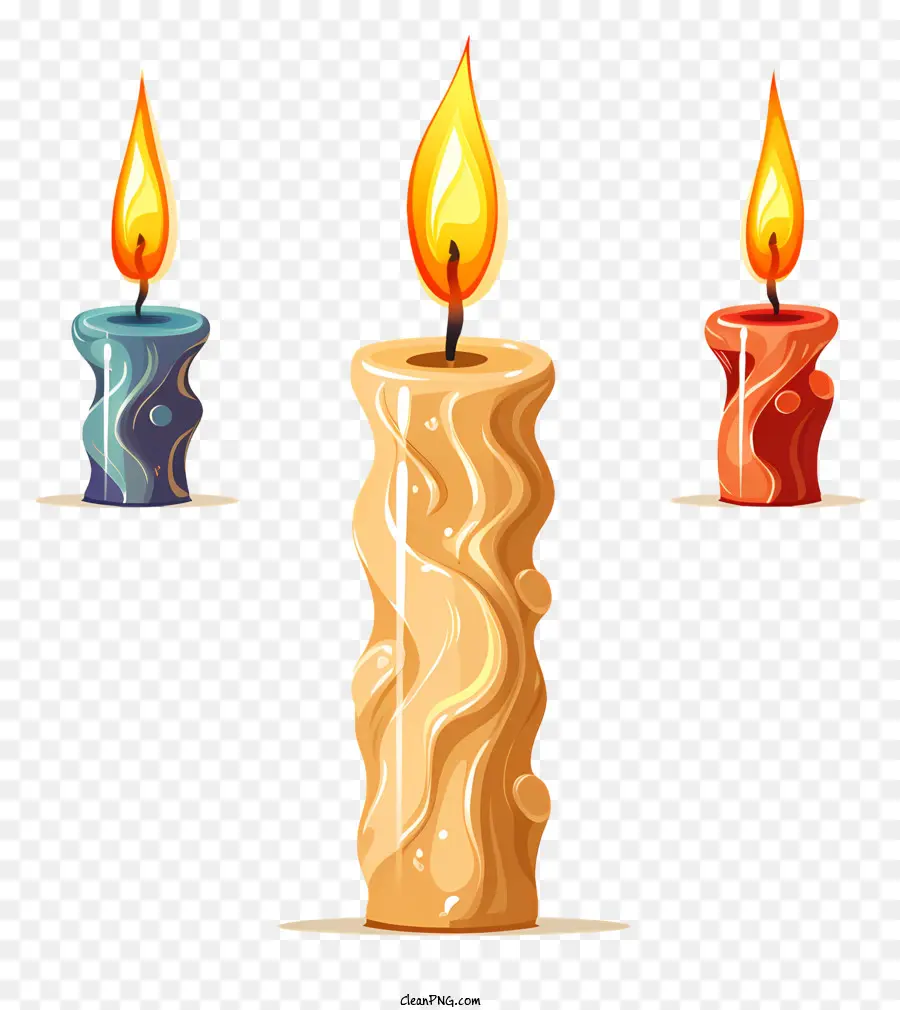 Velas，Chama PNG