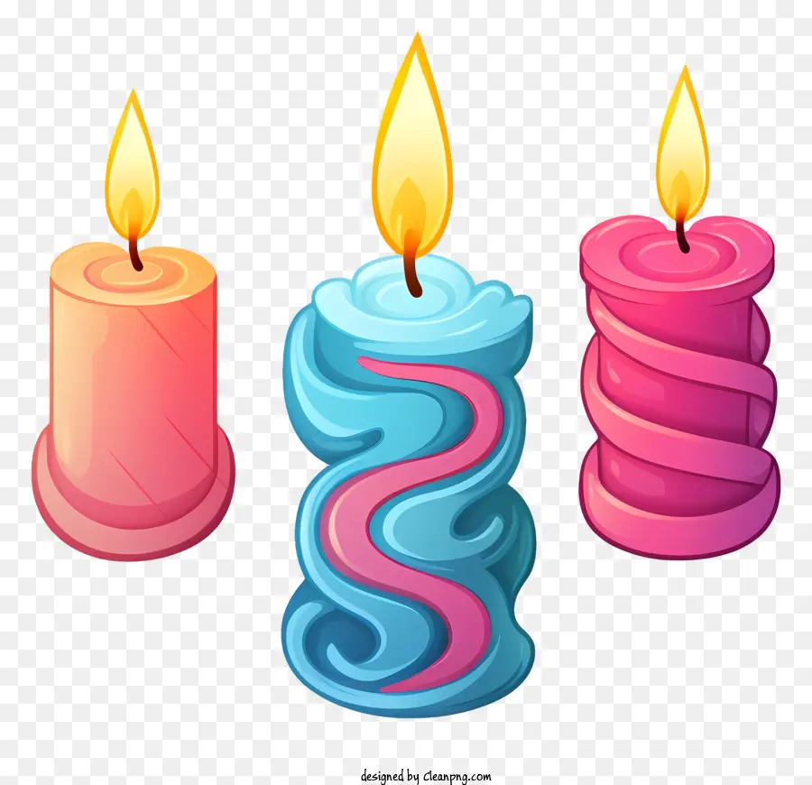 Velas，Vela Acesa PNG