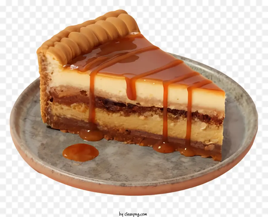 Cheesecake，Molho De Caramelo PNG