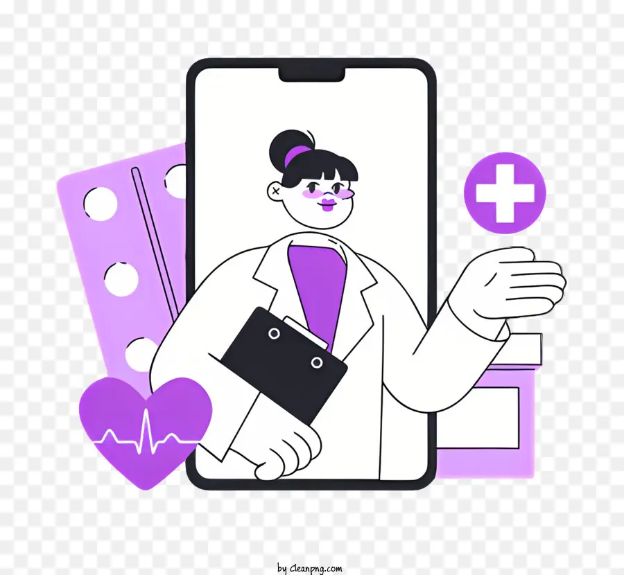 Doctor，Smartphone PNG