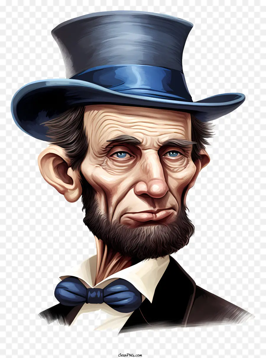 Abraham Lincoln，Cartola PNG