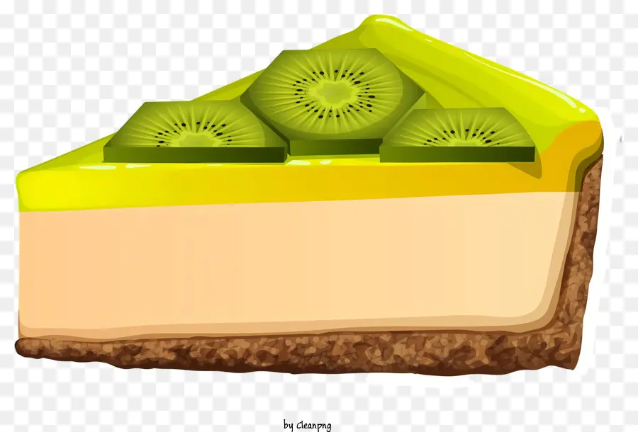 Kiwi Cheesecake，Receita De Cheesecake PNG