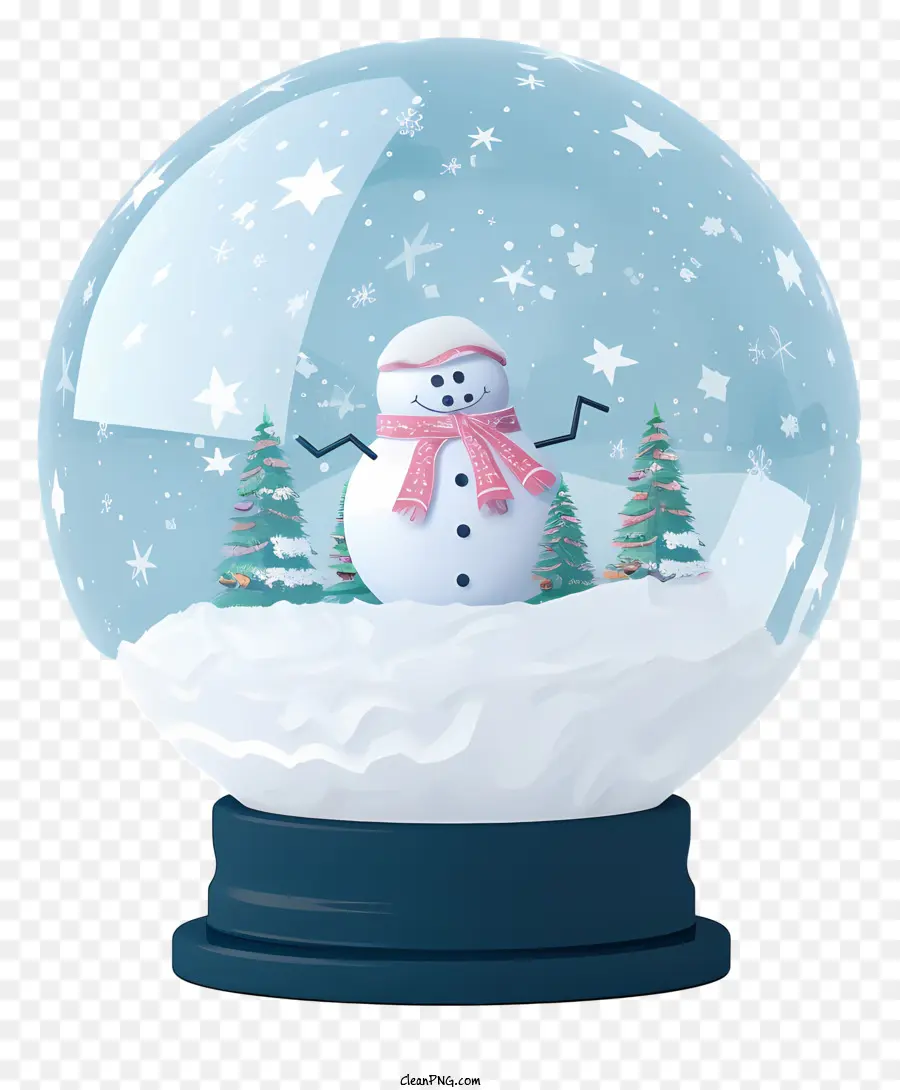 Globo De Neve，Boneco De Neve PNG