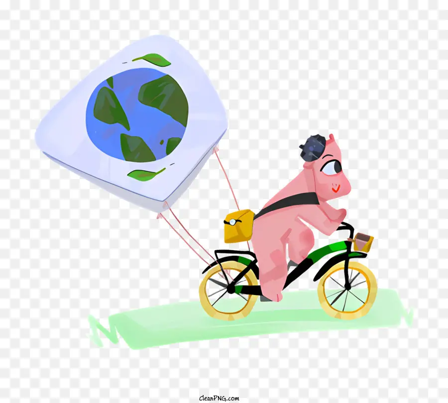 Porco，Bicicleta PNG