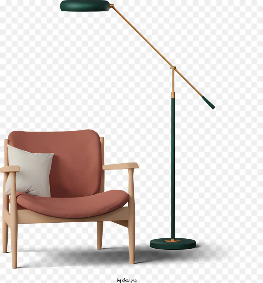 Lâmpada Do Assoalho，Cadeira De Descanso PNG