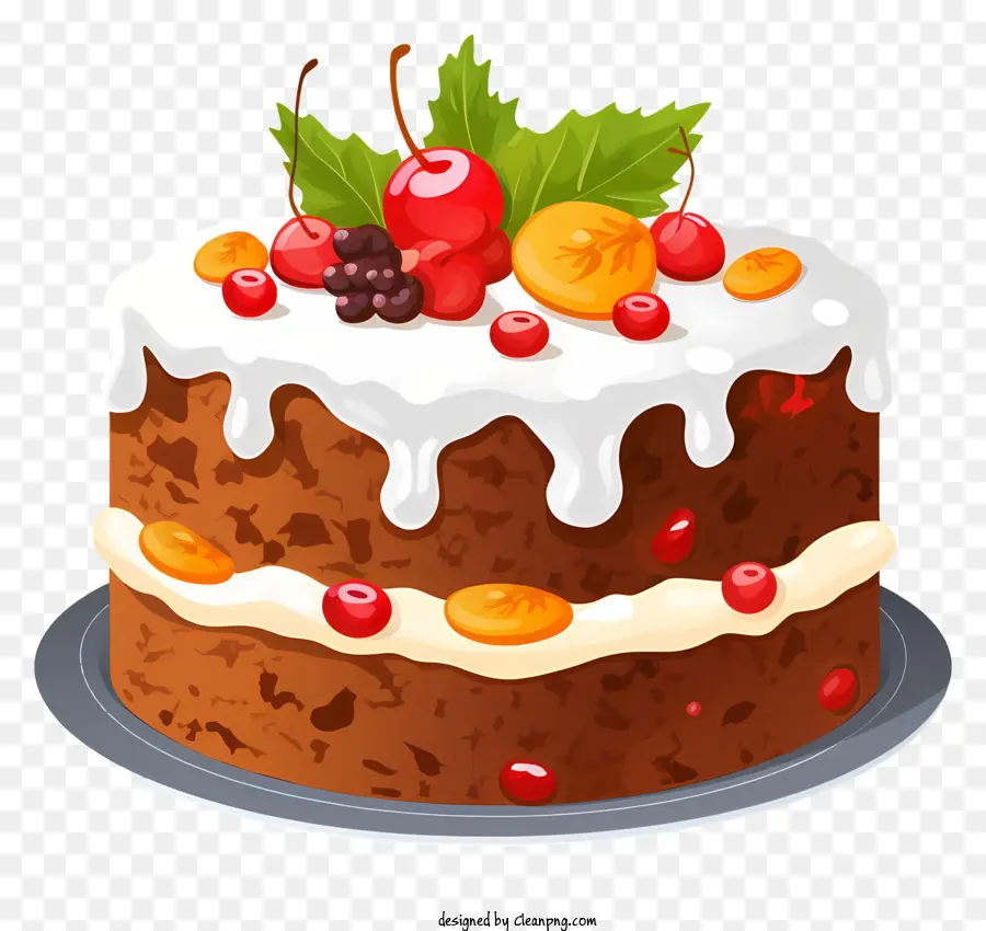 Bolo De Chocolate，Glacê De Chocolate PNG