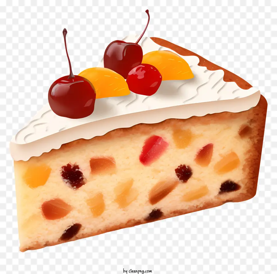 Fruit Cake，Geada Branca PNG