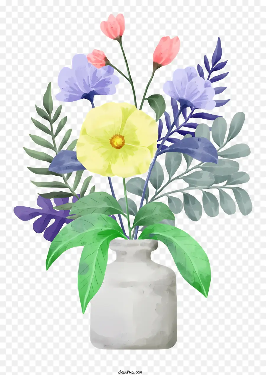 Flores，Vaso PNG