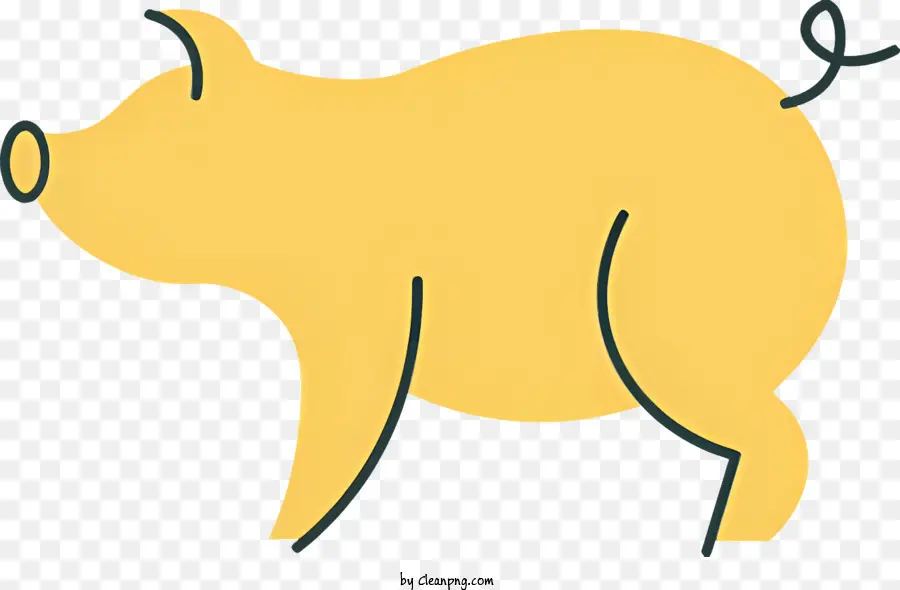 Dos Desenhos Animados Do Porco，Porco PNG