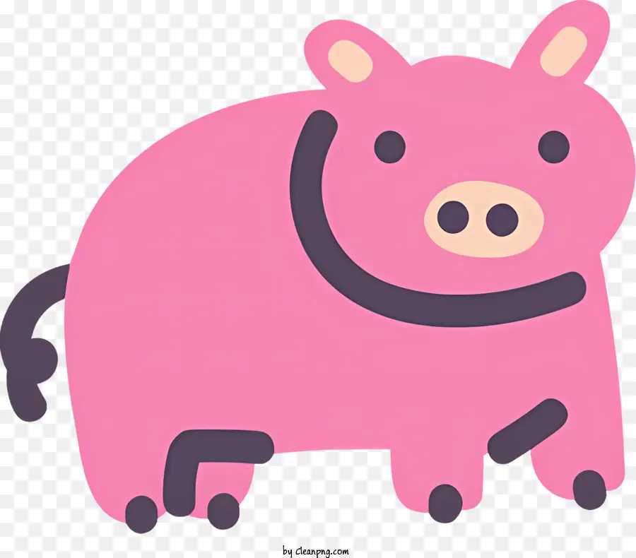 Dos Desenhos Animados Do Porco，Porco PNG