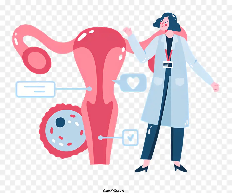 Sistema Reprodutiva Para Mulheres，Microscópio PNG