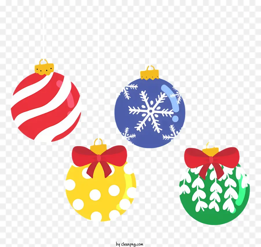 Ornamentos Coloridos，Ornamentos Pendurados PNG