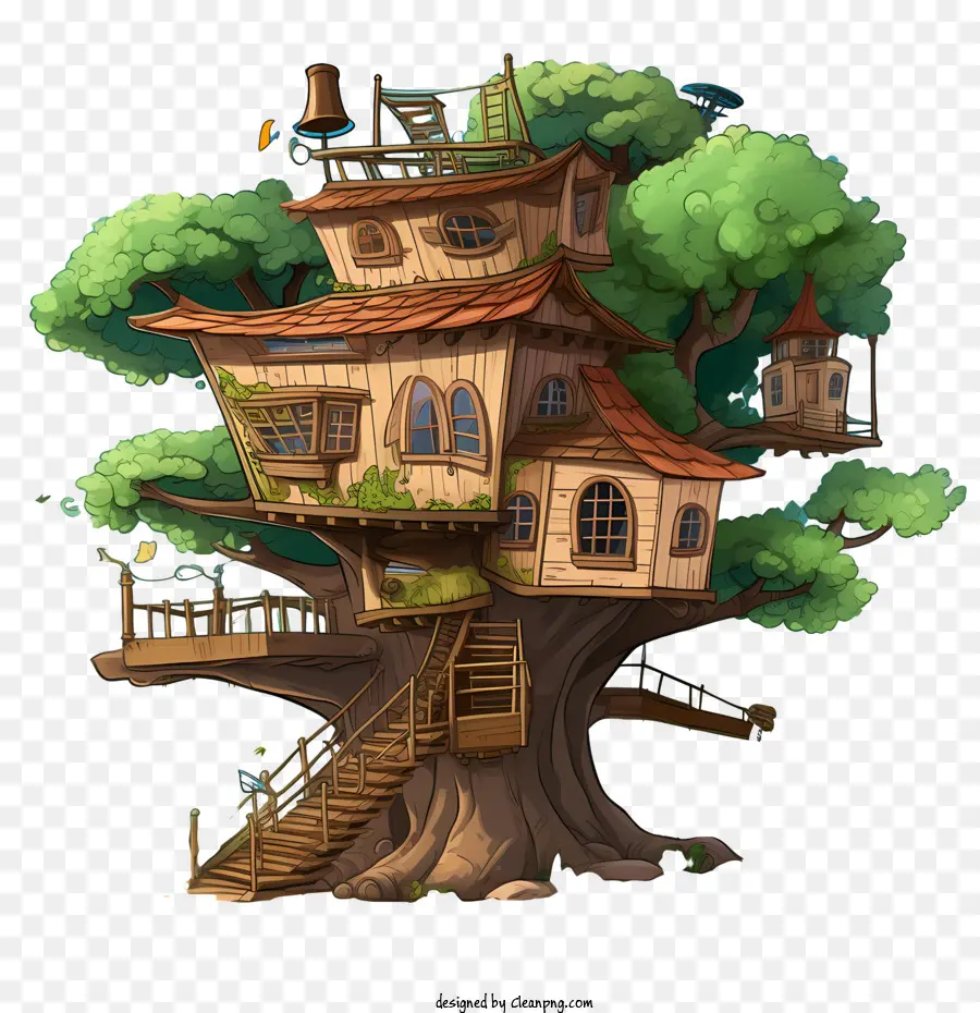 Casa Na árvore，House PNG