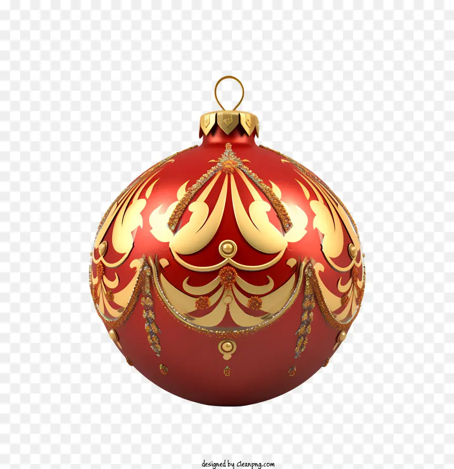 Bola De Natal，Vermelho PNG