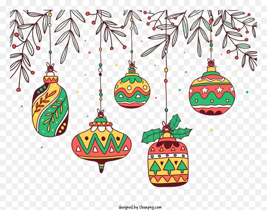 Enfeites De Natal，Decorações Para árvores De PNG