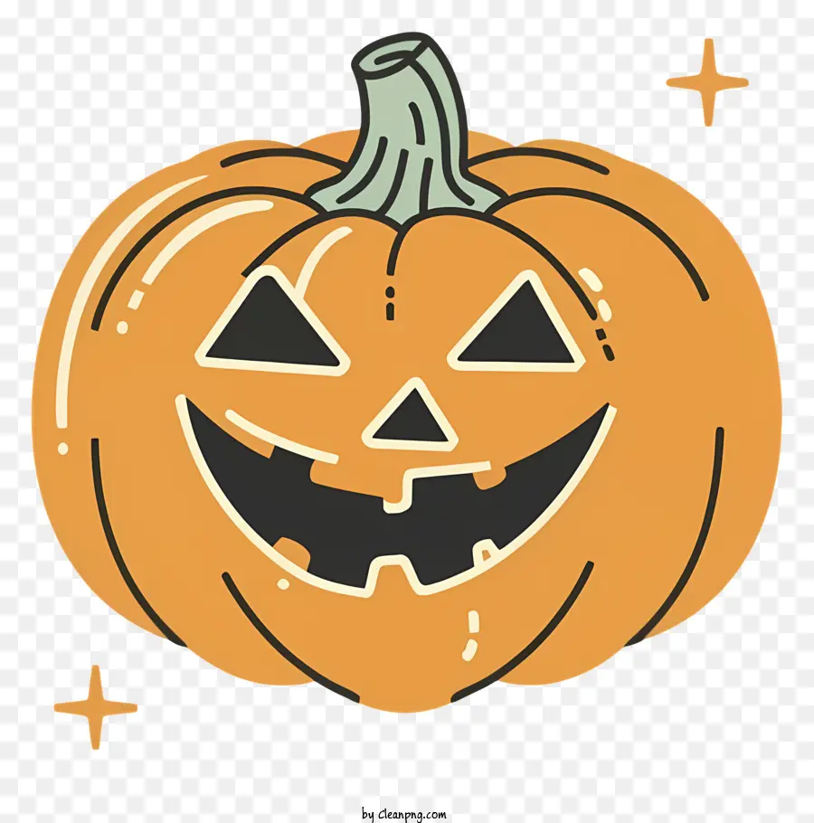 Palavras Chave Jack O'lantern，Sorrindo PNG