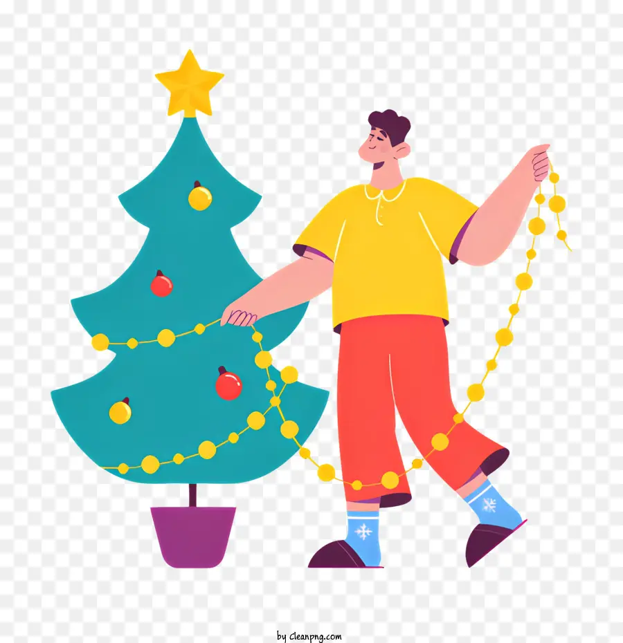 árvore De Natal，Chapéu De Papai Noel PNG
