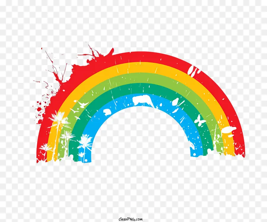 Arco íris，Colorido PNG