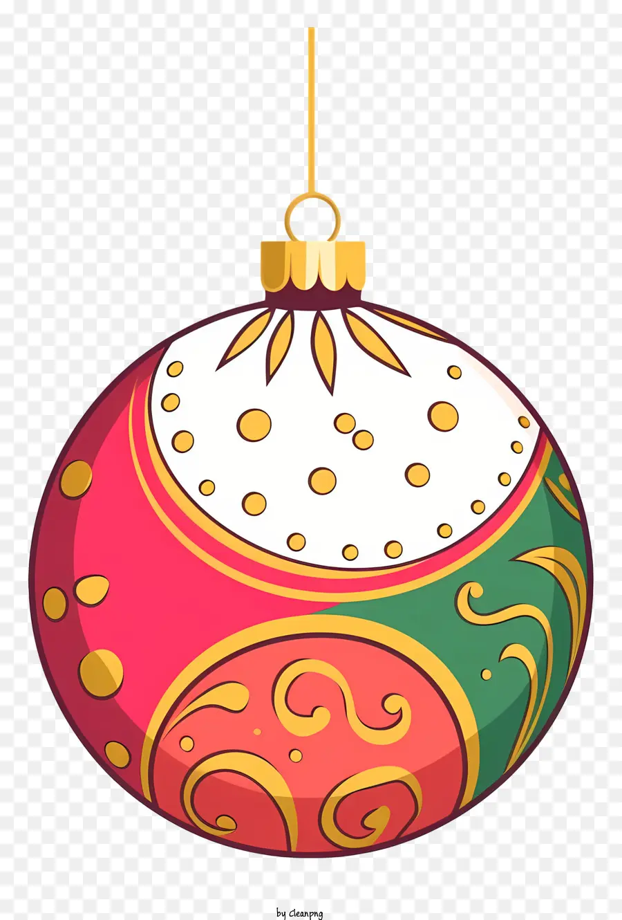 Enfeite De Natal，Ornamento De Vidro PNG