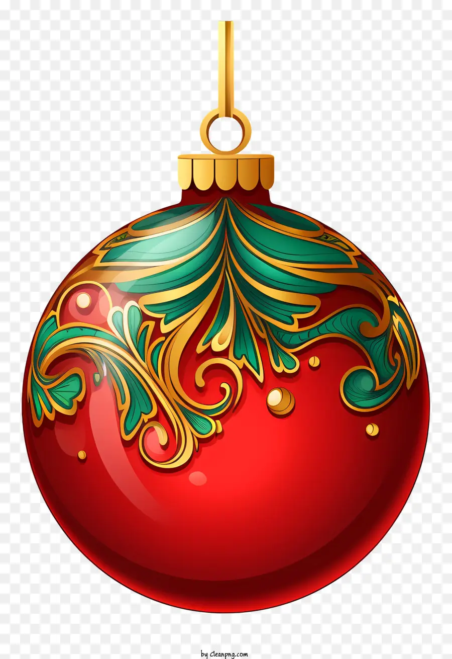 Enfeite De Natal，Enfeite Vermelho PNG