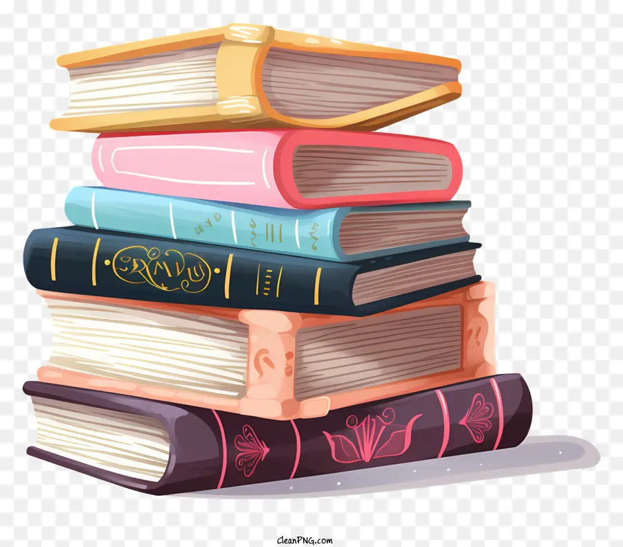 Livros，Cartoon PNG