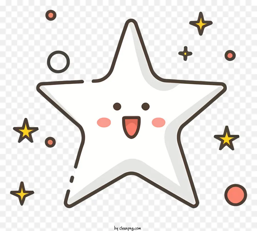 Sorrindo Estrelas，Objetos Celestes PNG