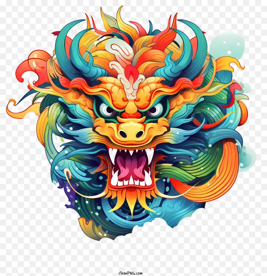 Dragão Chinês Ano Novo，Dragão PNG