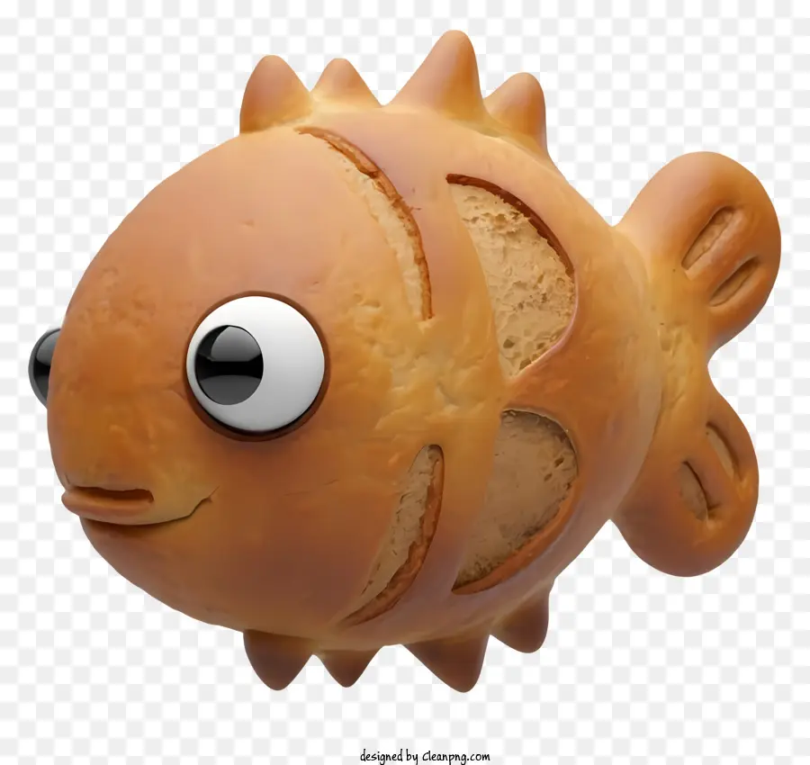 Peixe De Pão，Peixe Feito De Pão PNG