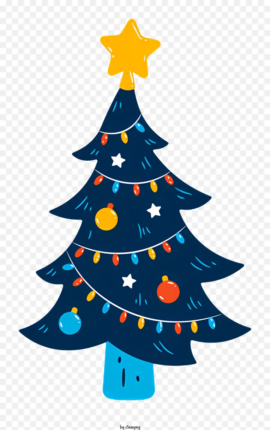 árvore De Natal，Azul árvore De Natal PNG