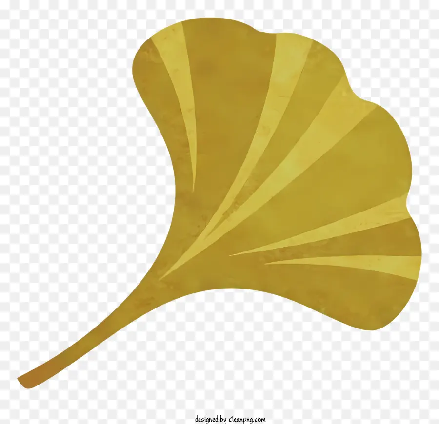 Golden Leaf，Borda Serrilhada PNG