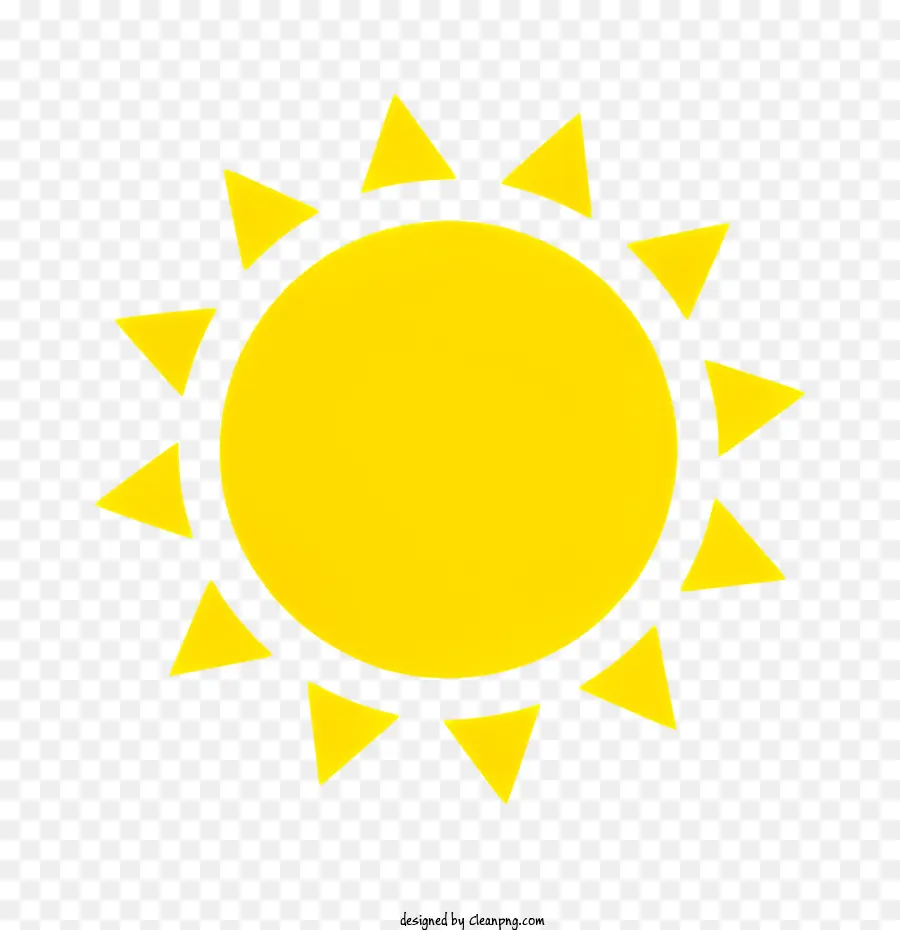 ícone Do Sol，Simples Sol PNG