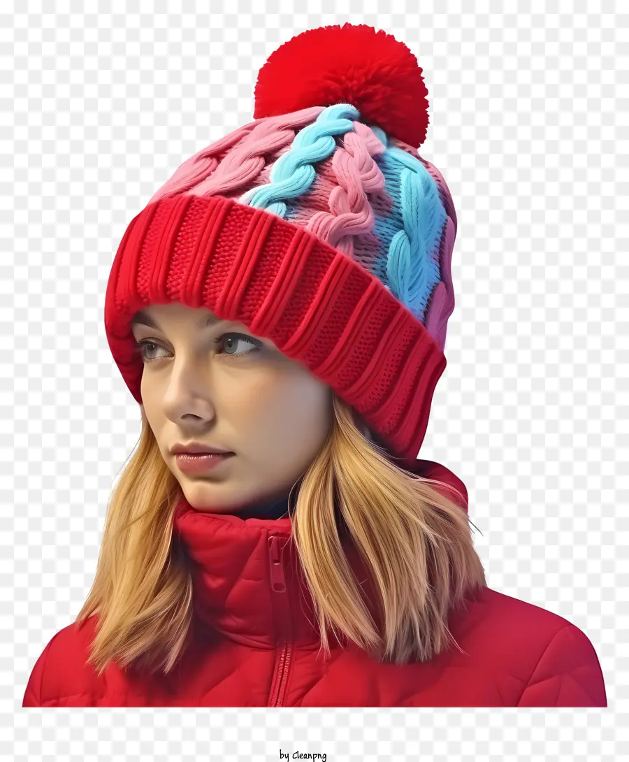 Gorro De Malha，Pom Pom PNG