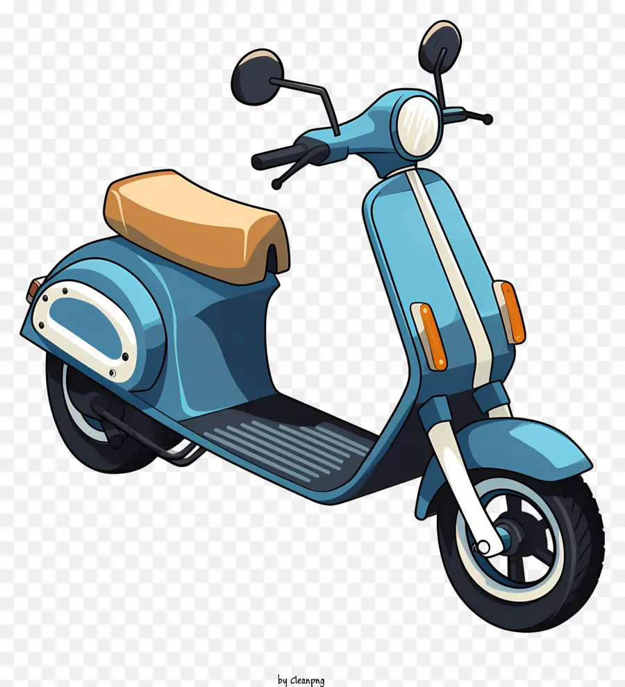 Scooter Azul，Scooter Verde E Vermelha PNG