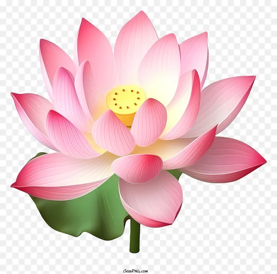 Flor De Lótus Rosa，Flor De Lótus PNG