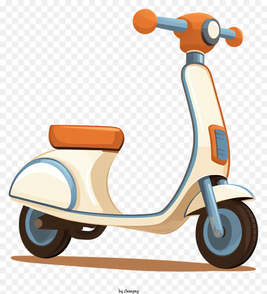 Scooter De Brinquedo，O Corpo Branco PNG