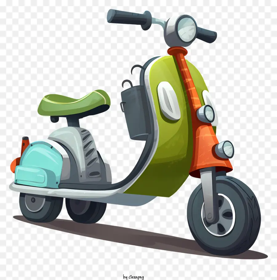 Motoneta，Pequena Scooter PNG