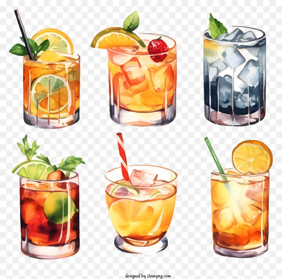 Cocktails，Suco De Frutas PNG