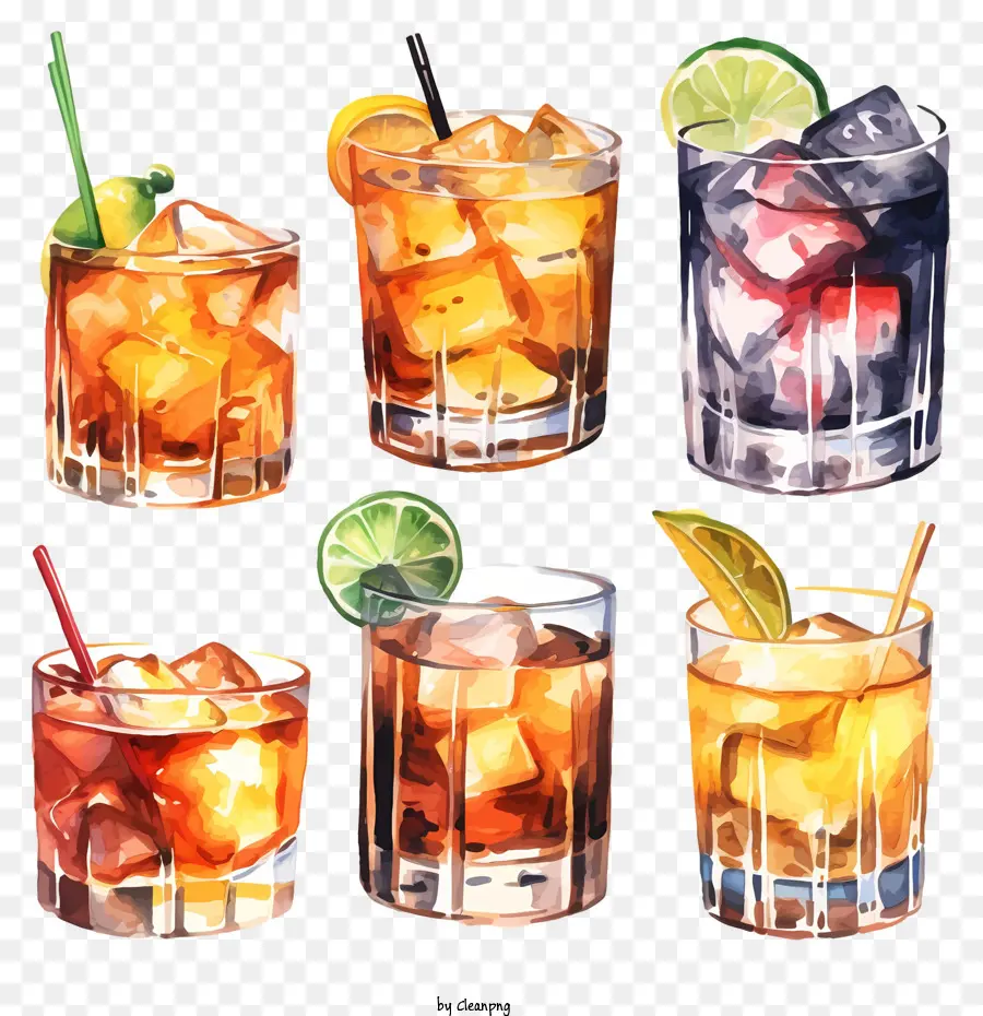 Cocktails，Uísque PNG