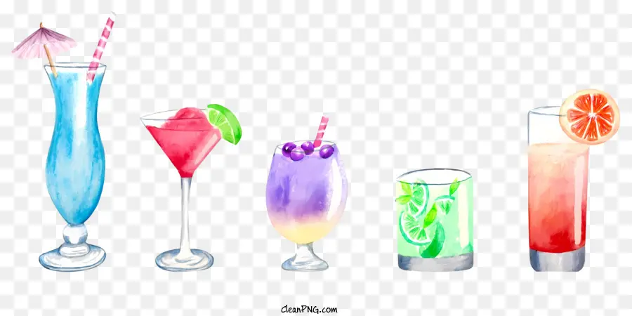 Pinturas Em Aquarela，Bebidas Alcoólicas PNG