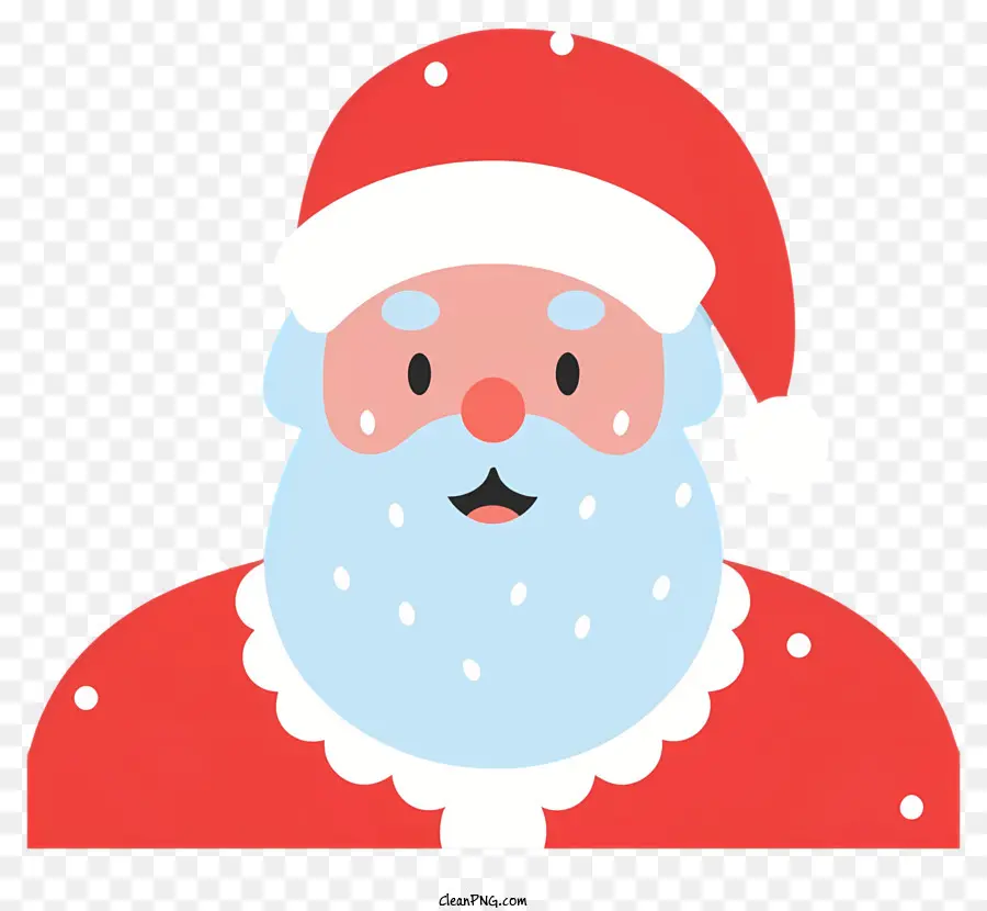 Papai Noel Dos Desenhos Animados，Cara De Papai Noel PNG