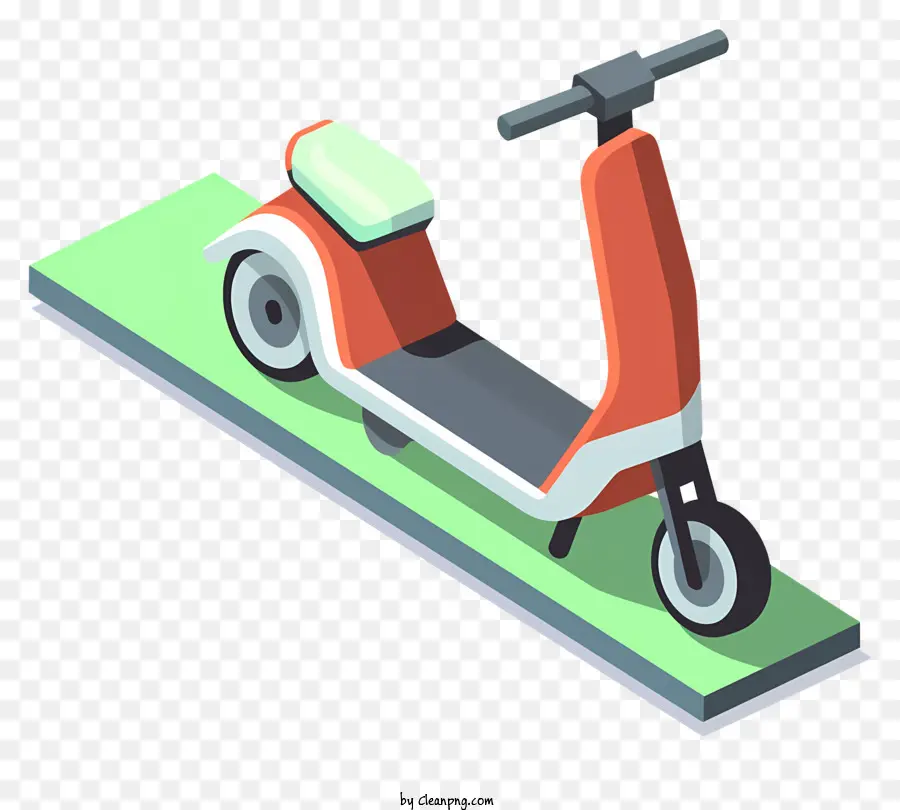 Scooter Vermelha，Patinete PNG